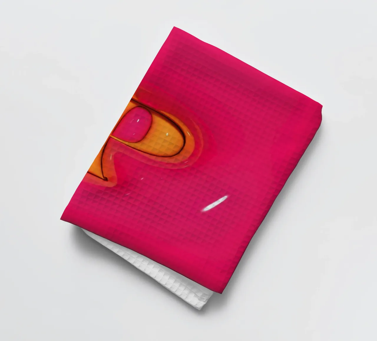 Gonflable Bubblegum Initiales O Rose torchon de Malou-Studio