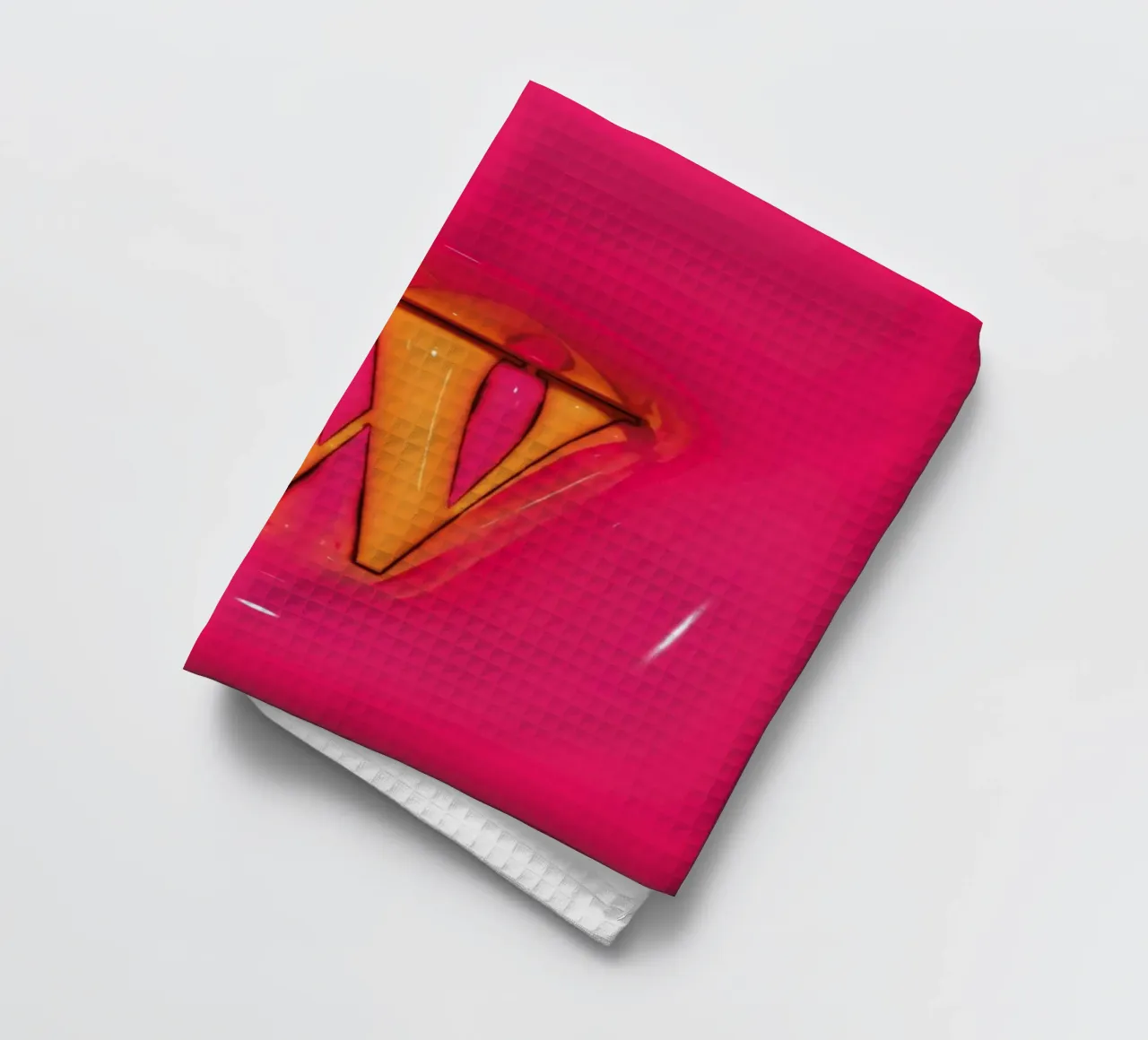 Bubblegum Inflate Initials W rose torchon de Malou-Studio