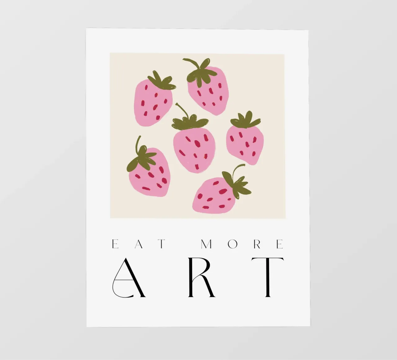 Eat More Art telo in pvc da treechild