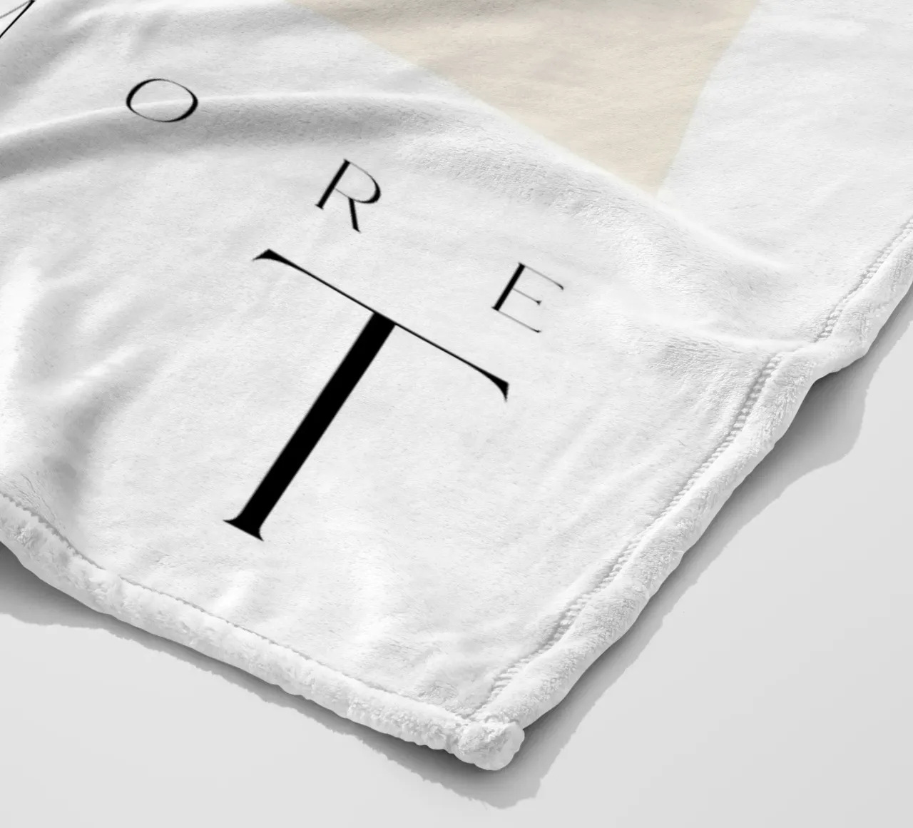 Eat More Art coperta in pile da treechild