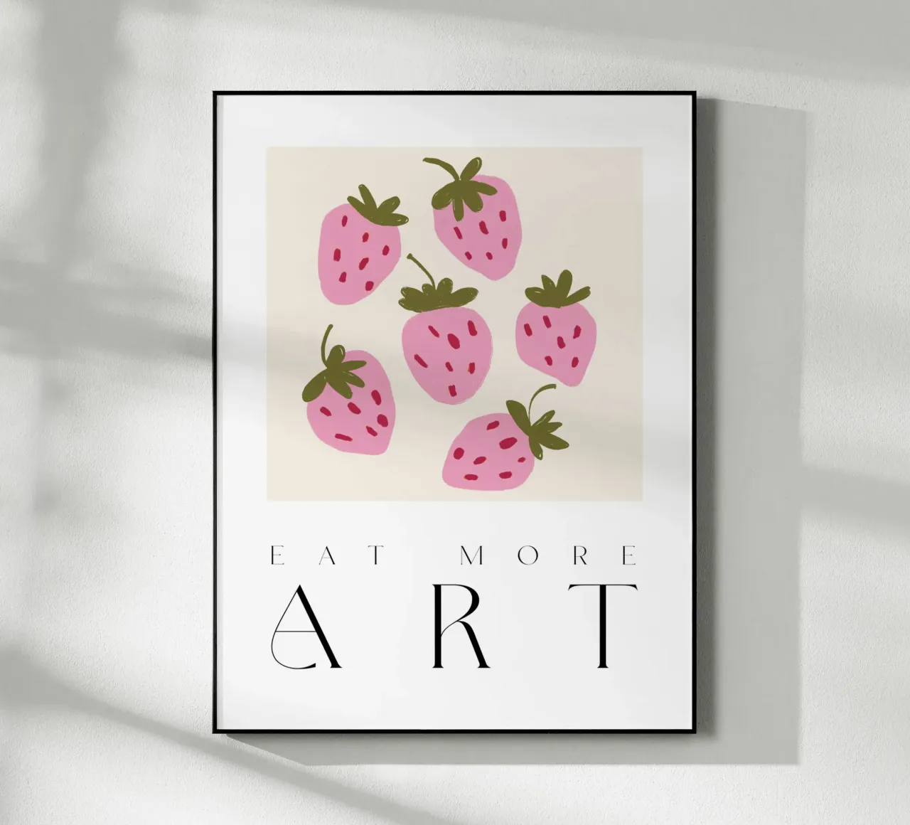 Eat More Art plexiglass da treechild