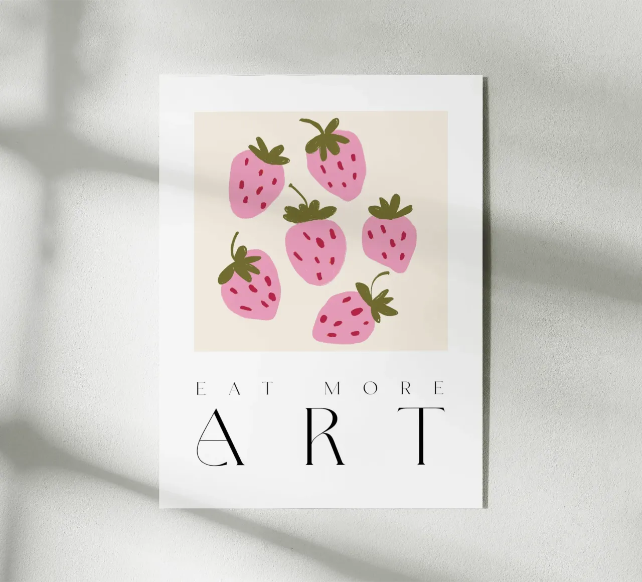 Eat More Art plexiglass da treechild