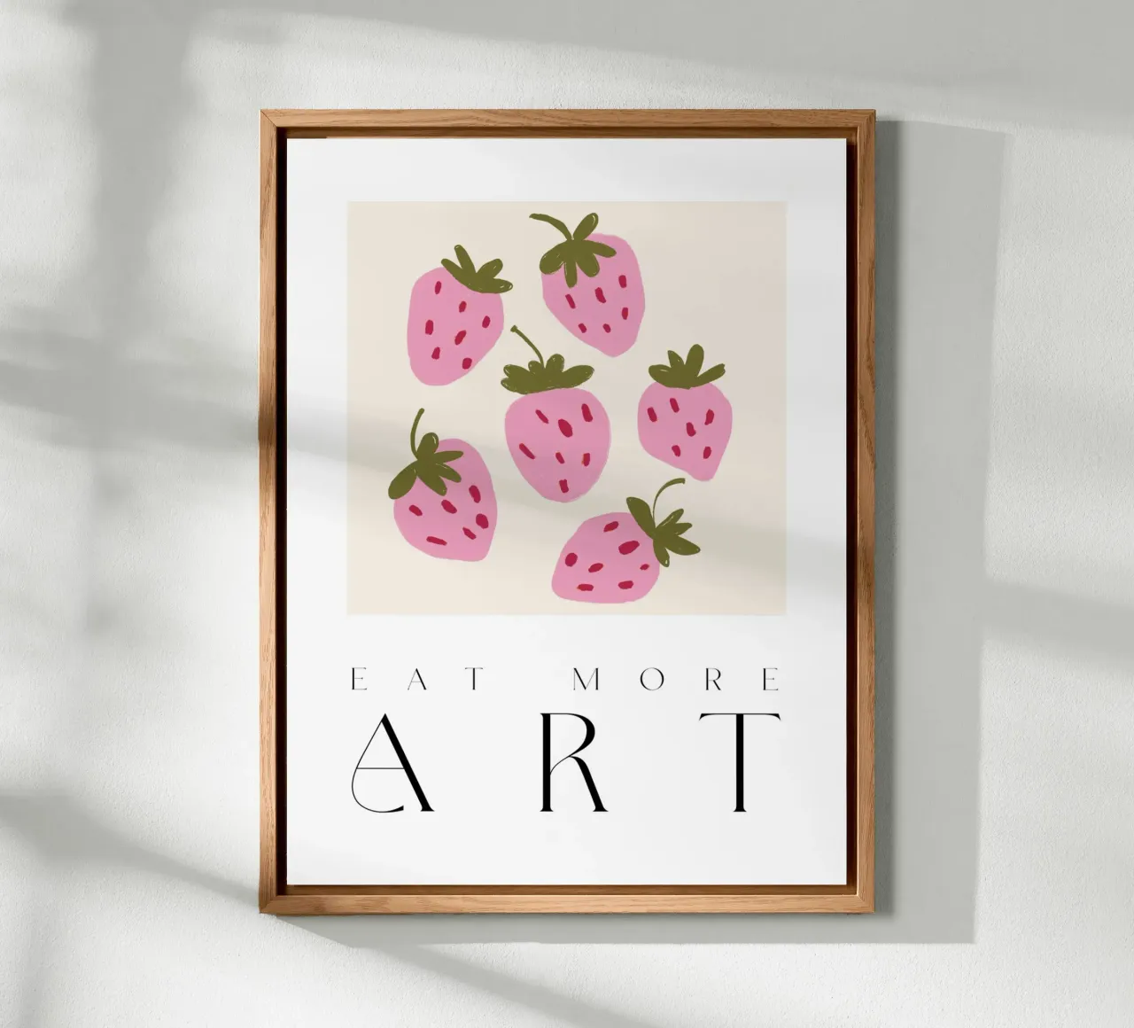 Eat More Art alluminio dibond da treechild