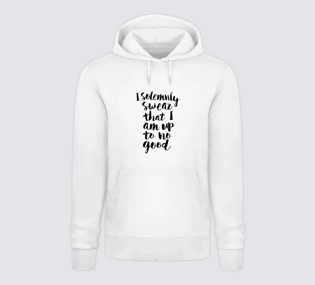 Giuro solennemente che non sto combinando nulla di buono felpa con cappuccio da THE MOTIVATED TYPE