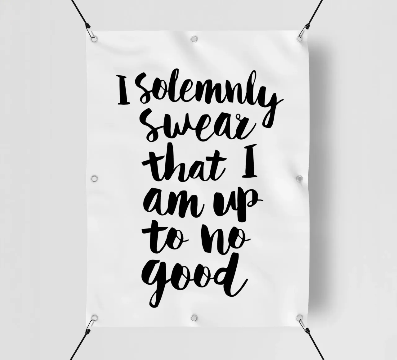 Giuro solennemente che non sto combinando nulla di buono telo in pvc da THE MOTIVATED TYPE