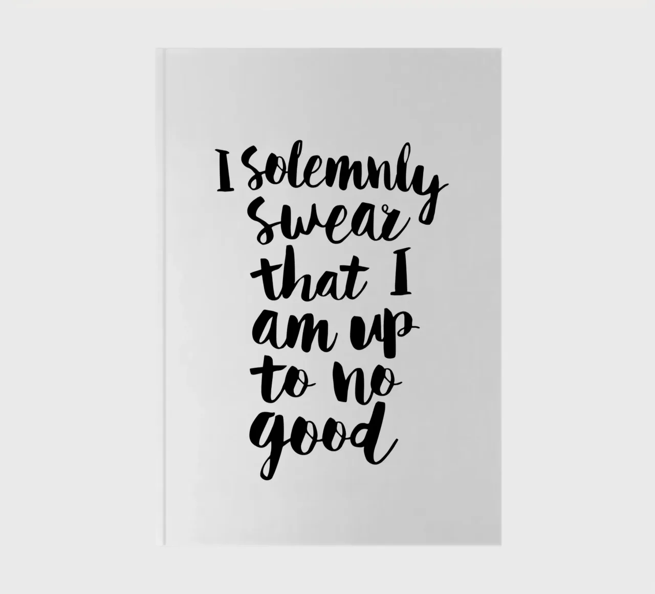 Giuro solennemente che non sto combinando nulla di buono diario da THE MOTIVATED TYPE