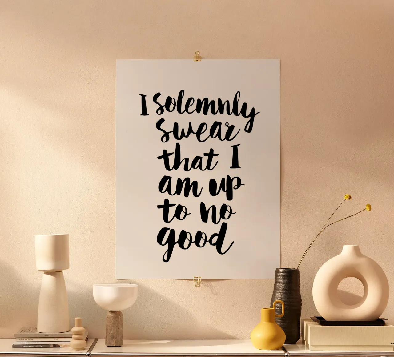 Giuro solennemente che non sto combinando nulla di buono carta hahnemühle da THE MOTIVATED TYPE