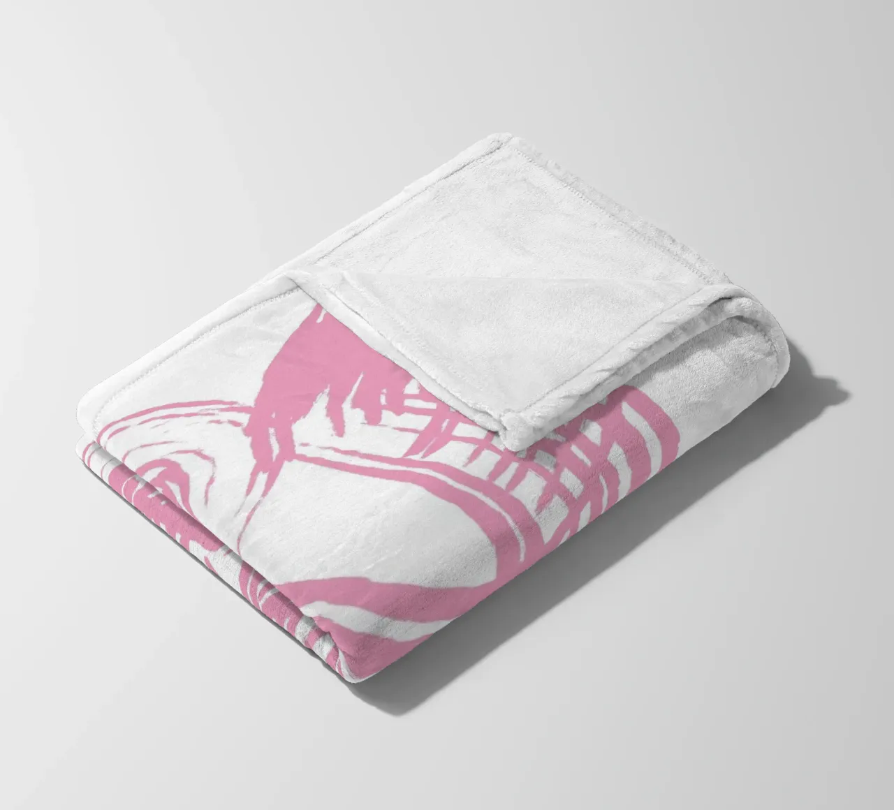 Pink Chaos coperta in pile da treechild
