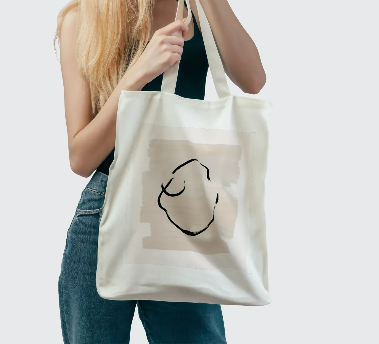 The New Simple No 2 borsa in juta da treechild