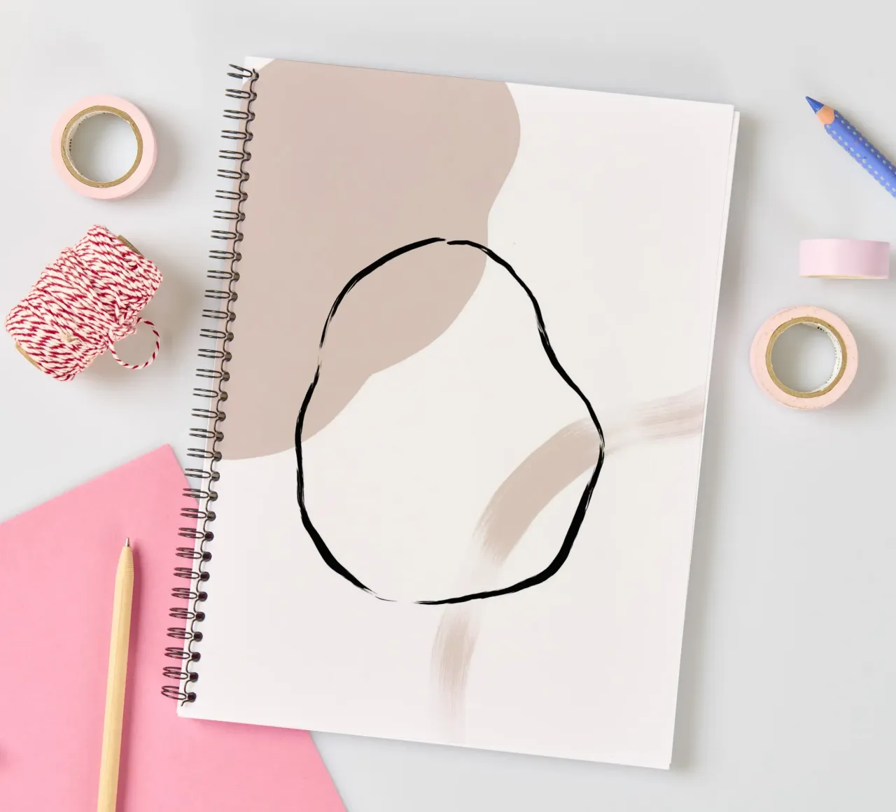 The New Simple No 3 spiral notebook by treechild