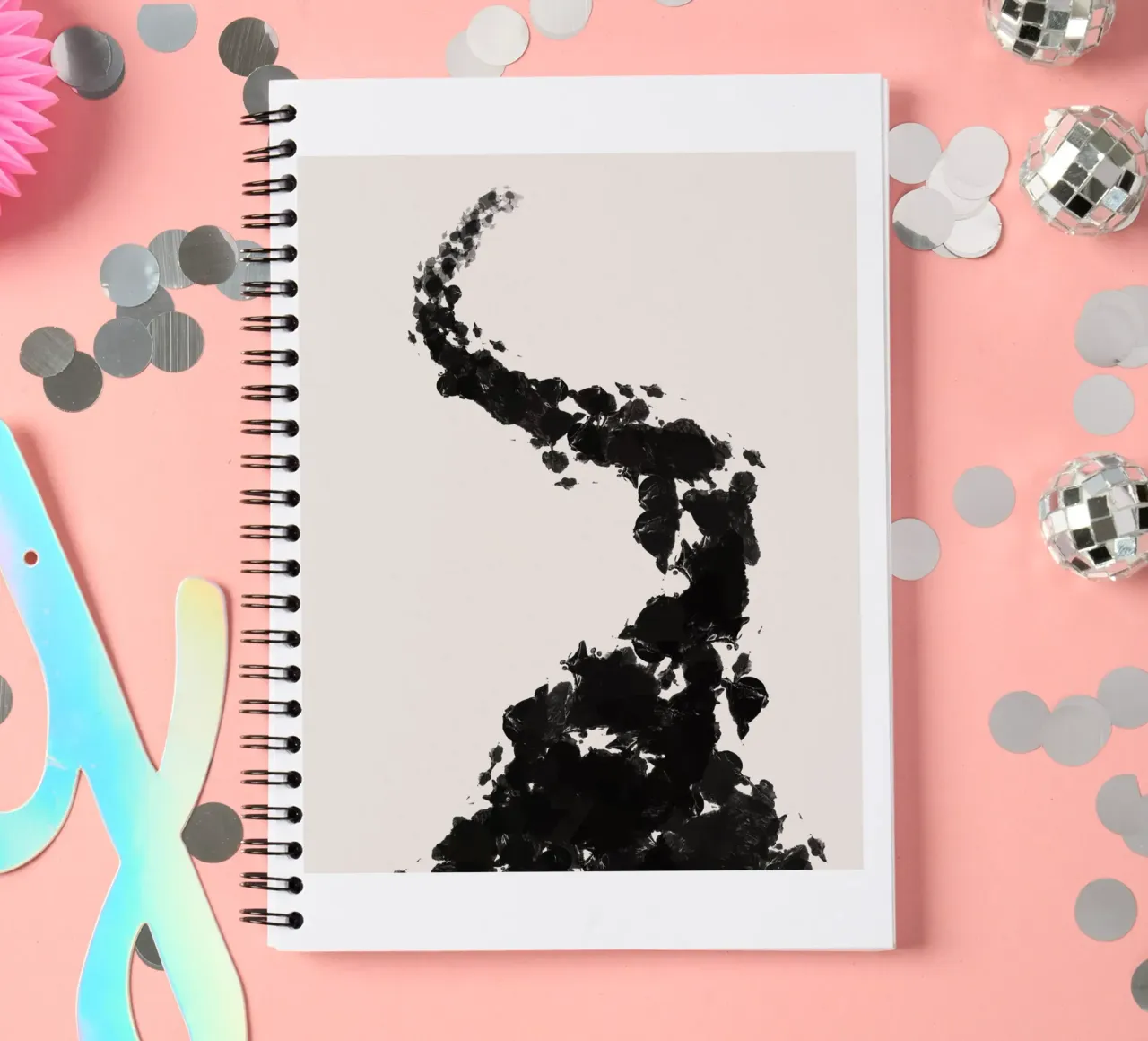 The New Simple No 4 spiral notebook by treechild