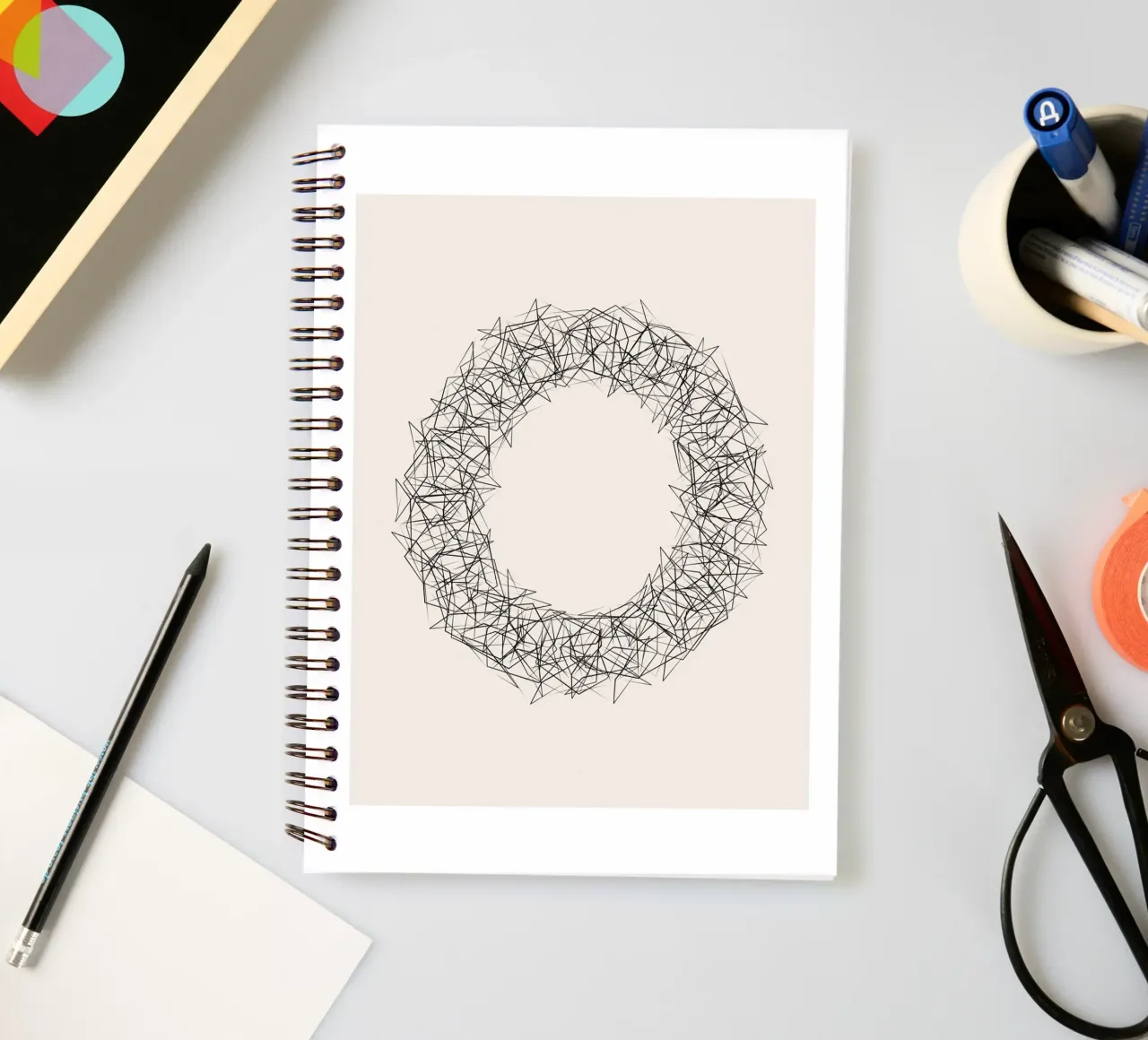 The New Simple No 5 diario ad anelli da treechild