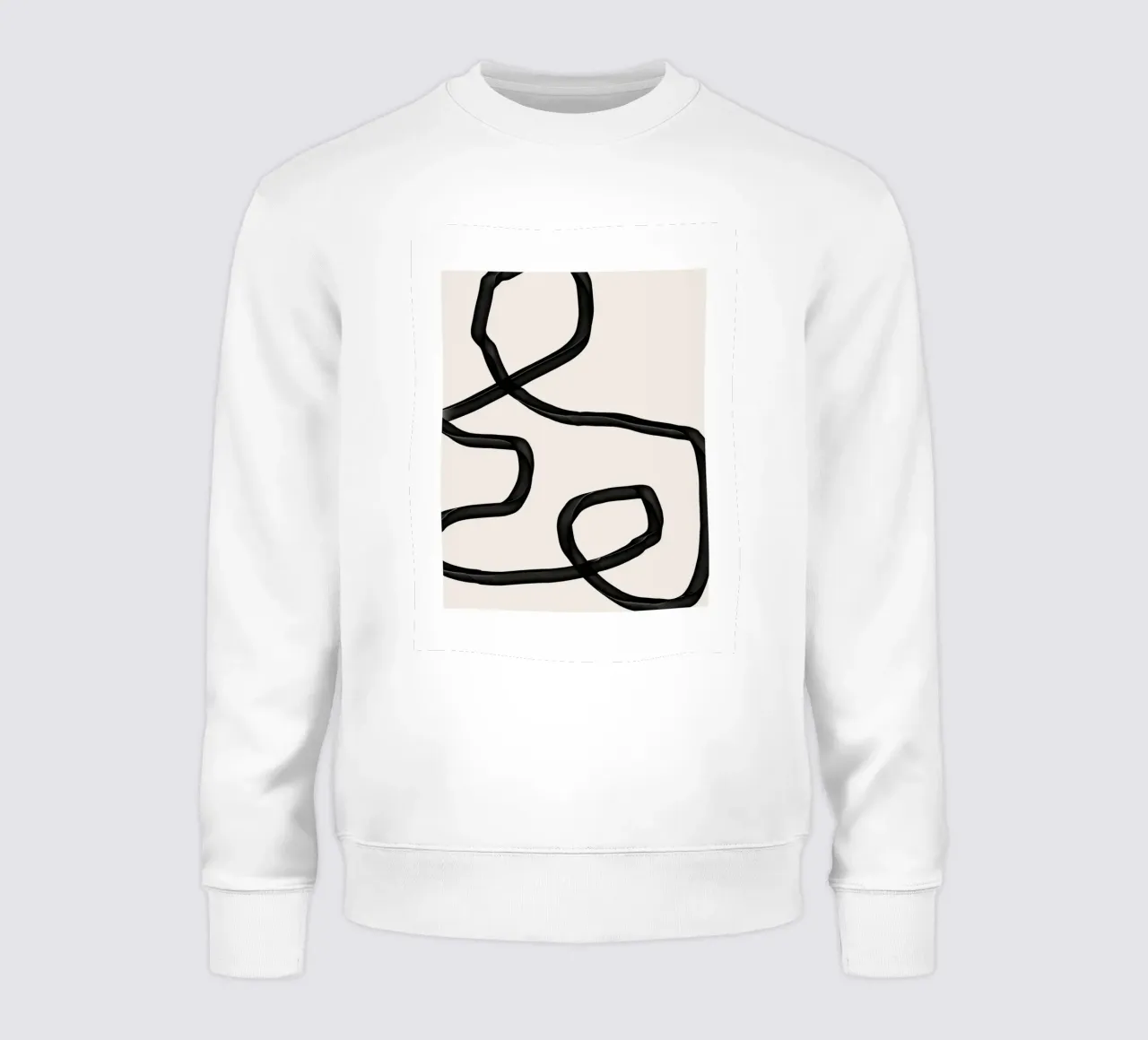 The New Simple No 7 Sweatshirt von treechild