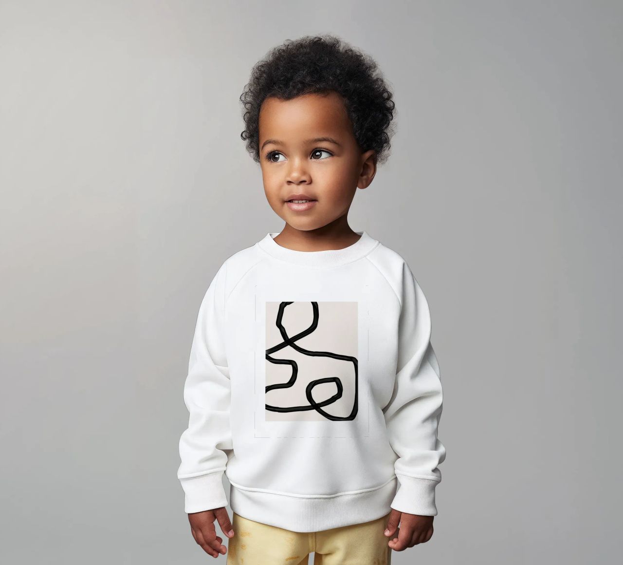The New Simple No 7 felpa neonato da treechild
