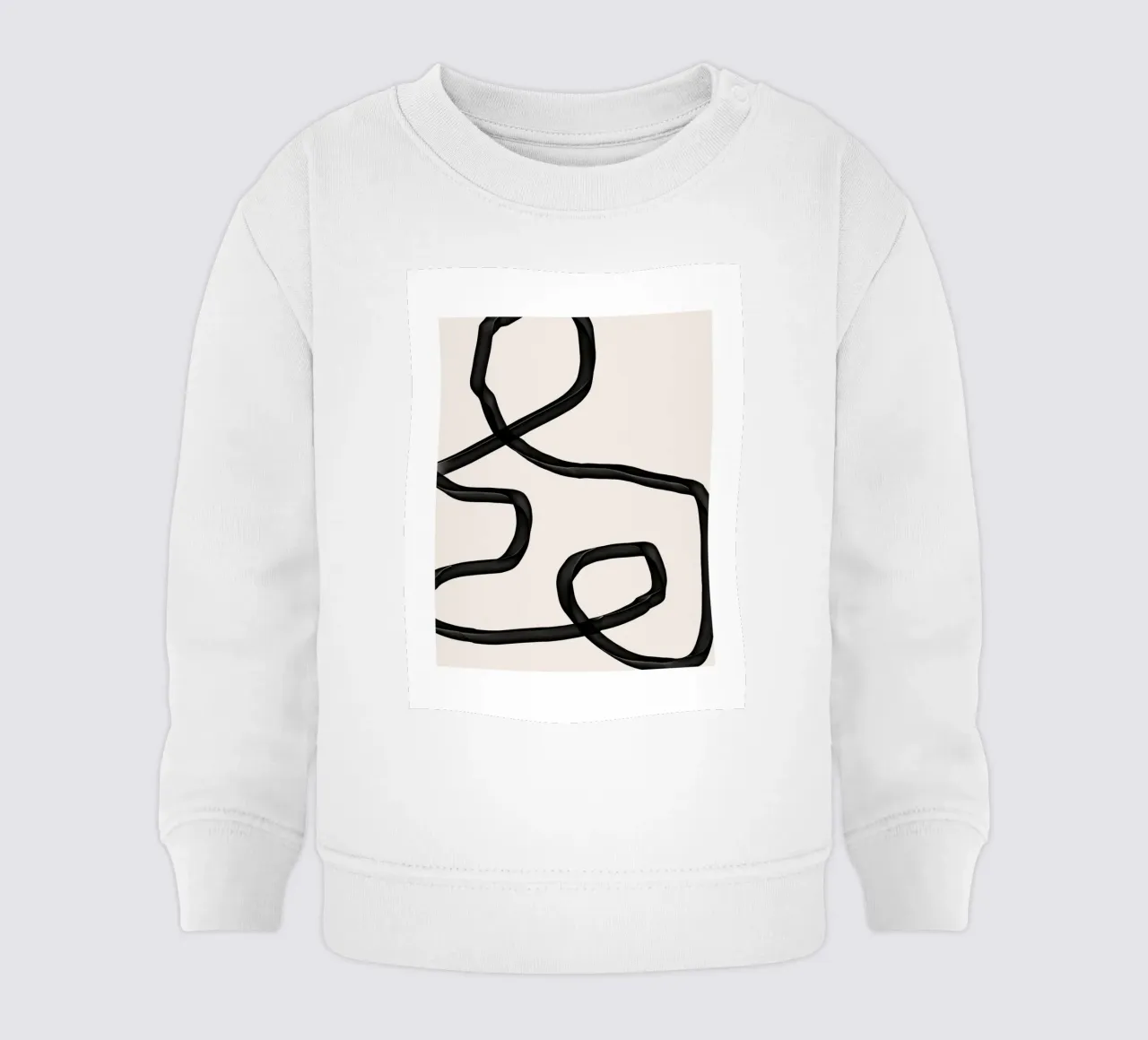 The New Simple No 7 felpa neonato da treechild