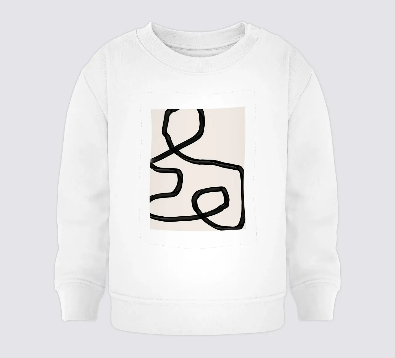 The New Simple No 7 baby sweatshirt by treechild