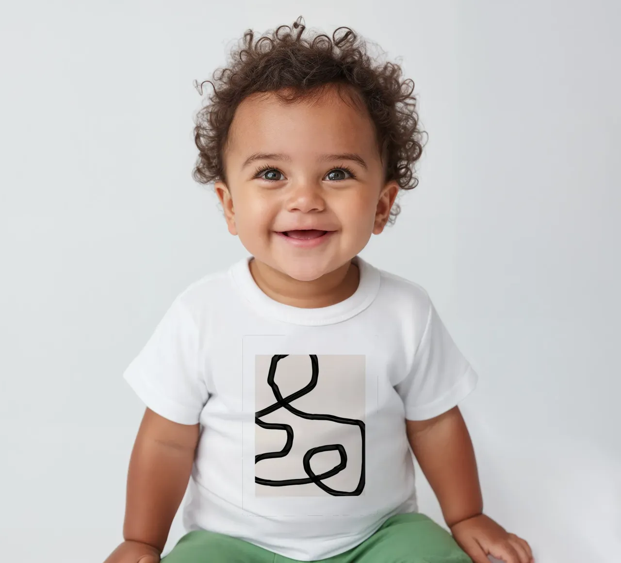 The New Simple No 7 maglietta neonato da treechild