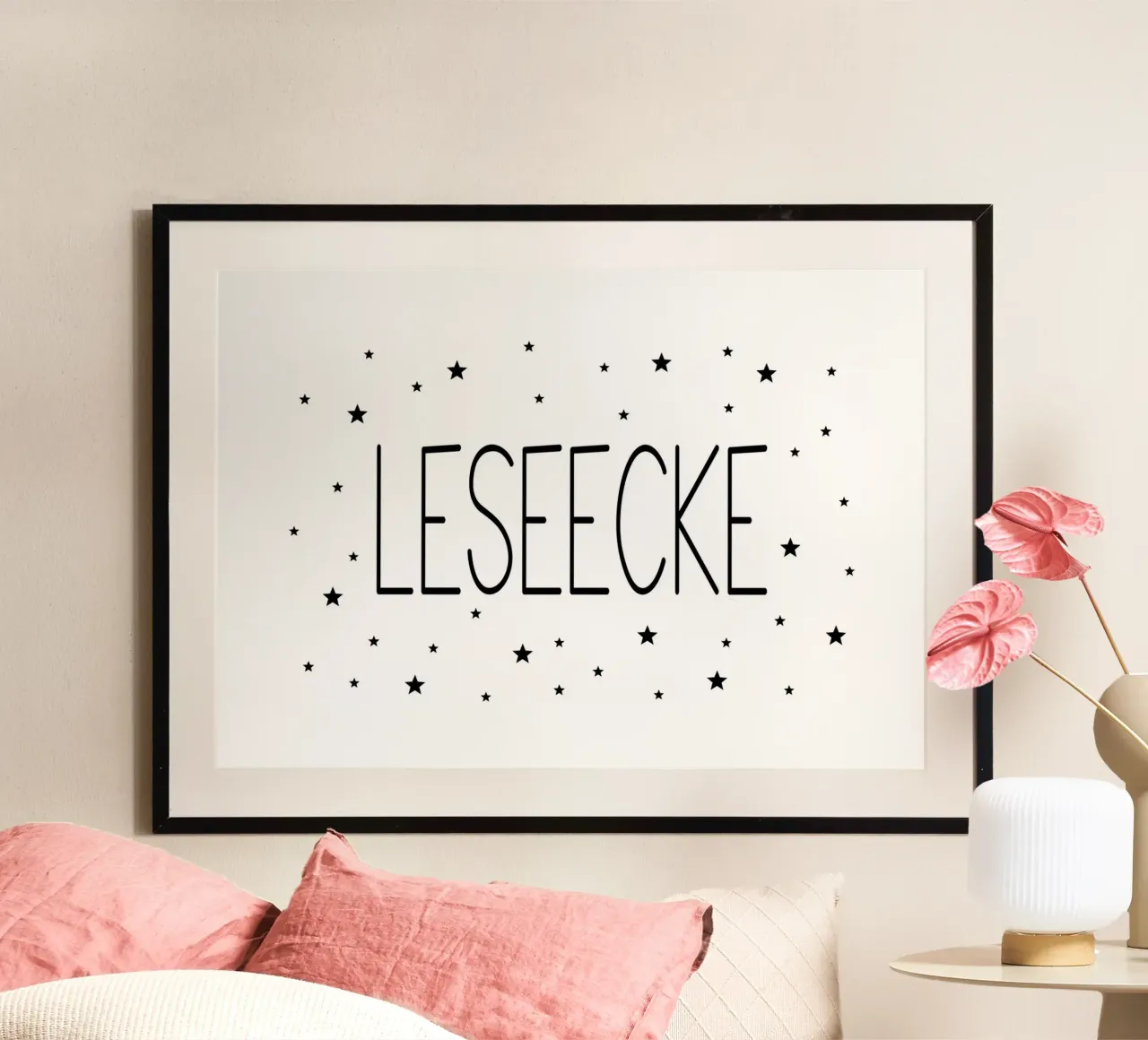 Leseecke poster da BAINAI QUOTES