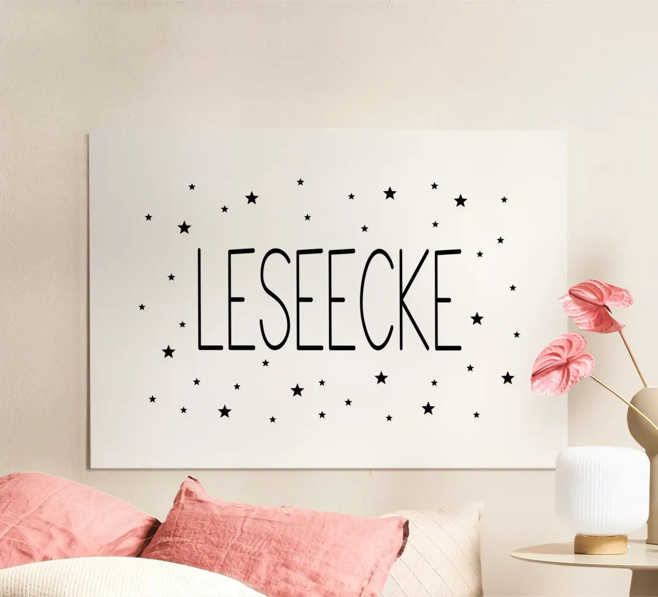 Leseecke poster da BAINAI QUOTES