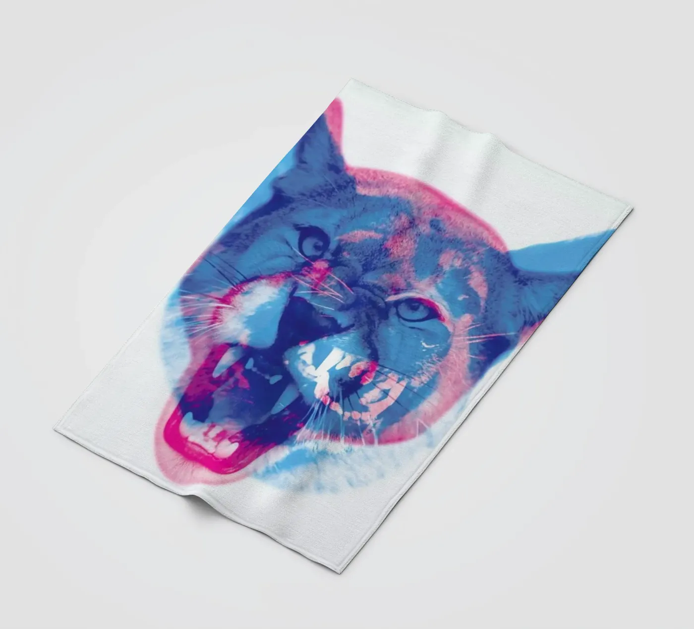 Cat Dog fleecedeken van Chris Wharton