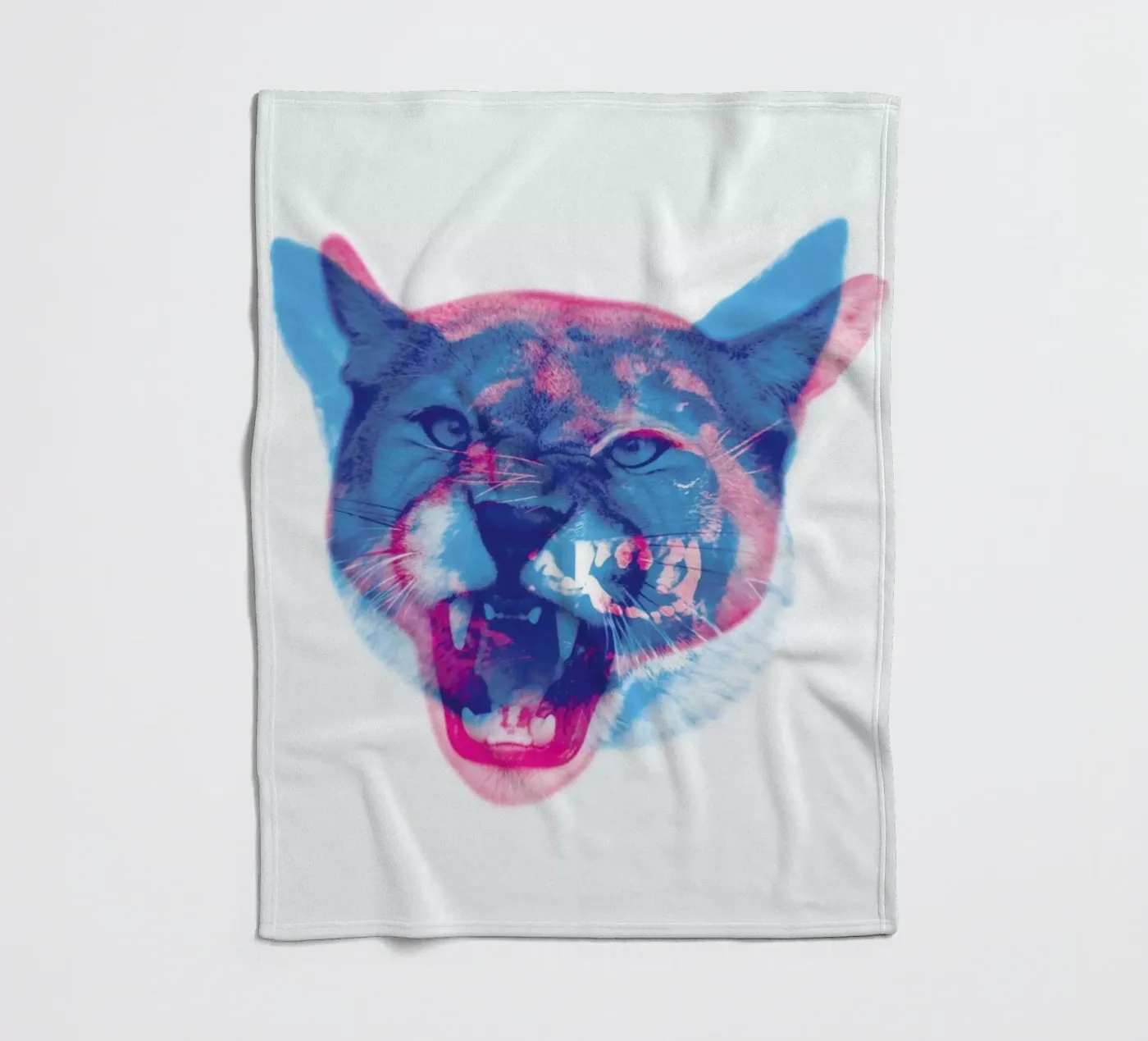 Cat Dog fleecedeken van Chris Wharton
