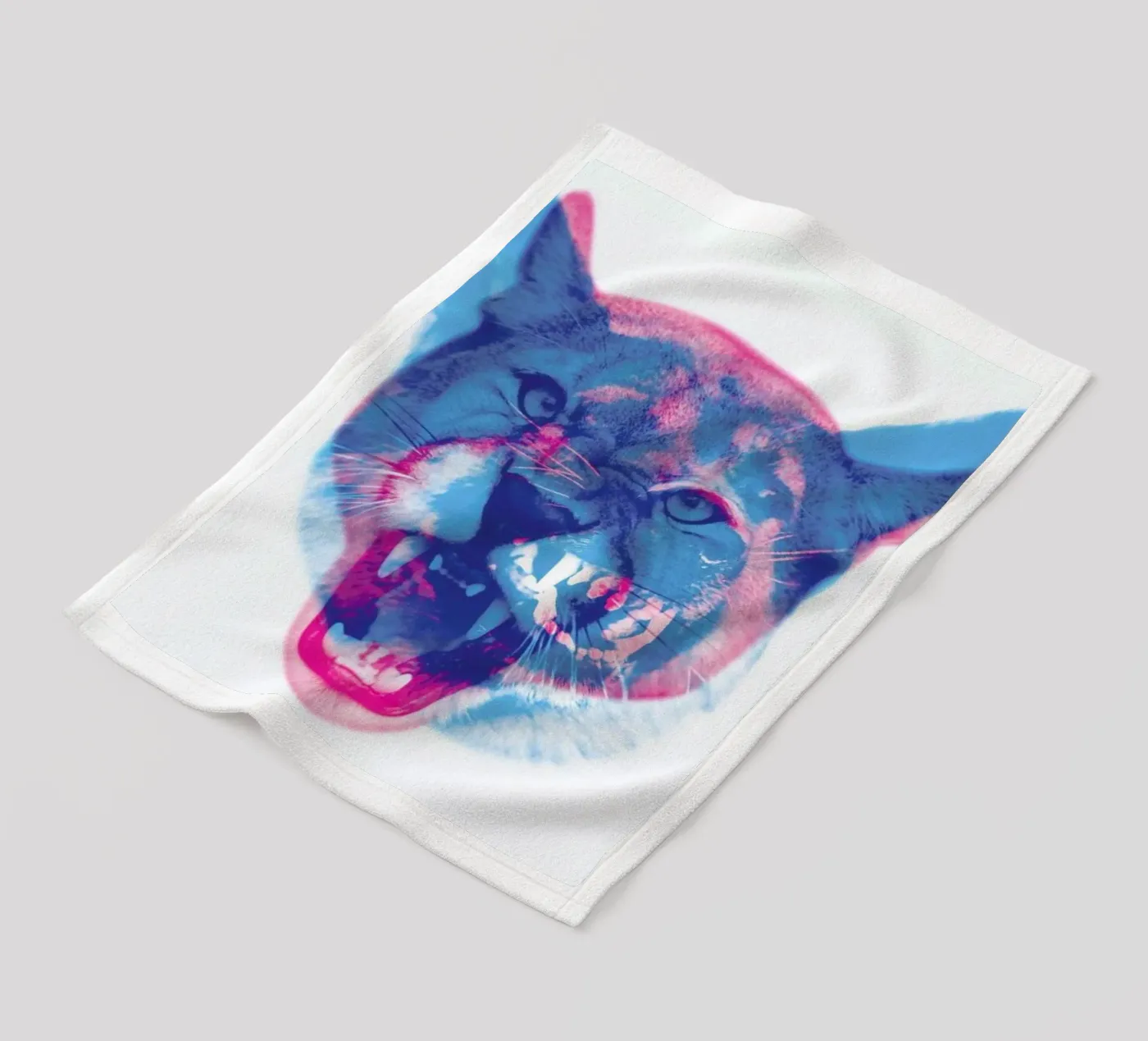 Cat Dog fleecedeken van Chris Wharton