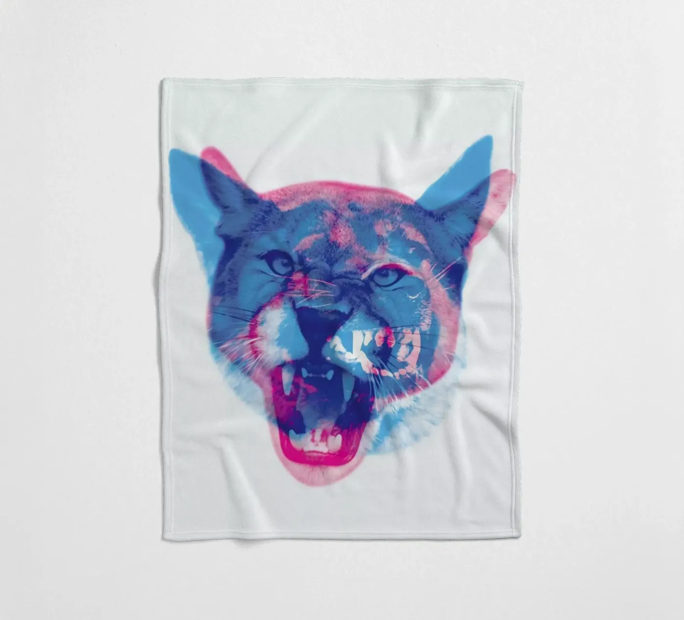 Cat Dog fleecedeken van Chris Wharton