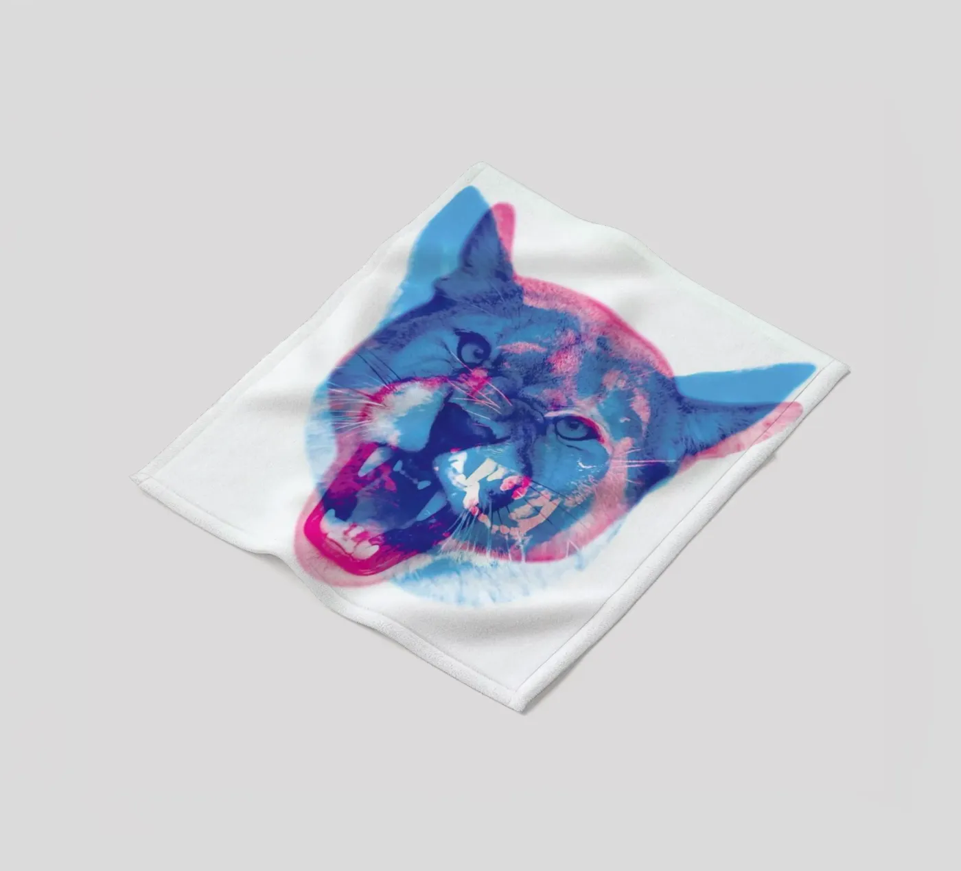 Cat Dog fleecedeken van Chris Wharton
