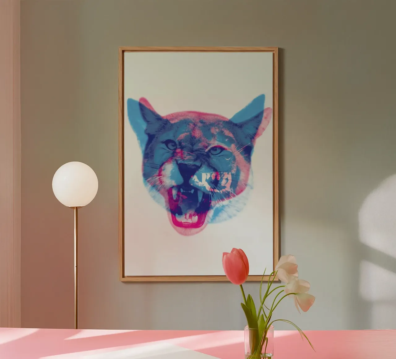 Cat Dog alluminio dibond da Chris Wharton
