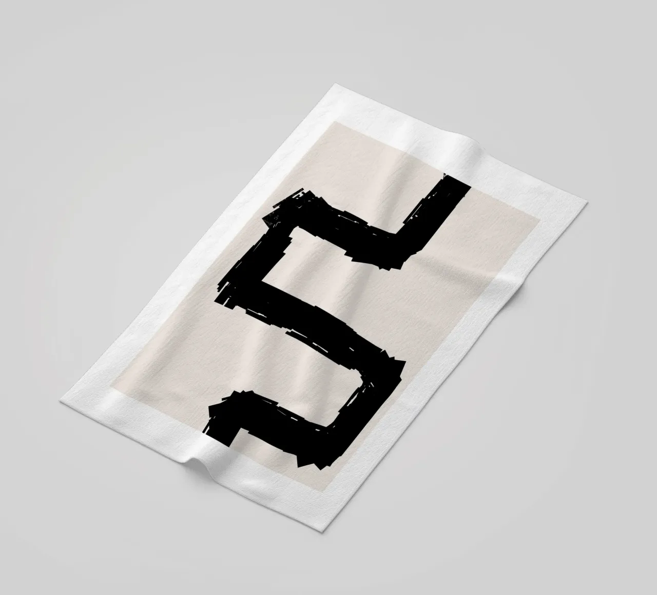 The New Simple No 10 beach towel by treechild