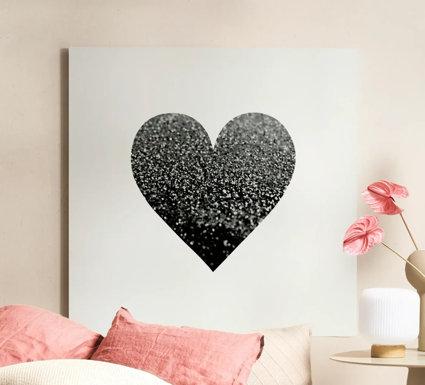 Black Heart tela da Monika Strigel