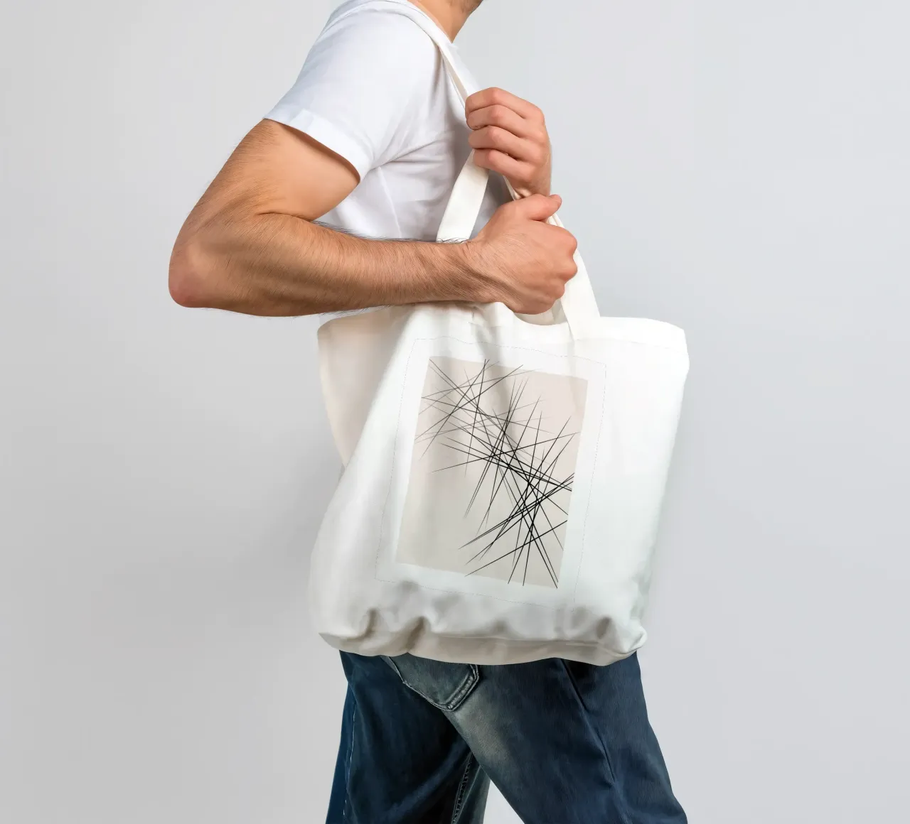The New Simple No 12 borsa in juta da treechild