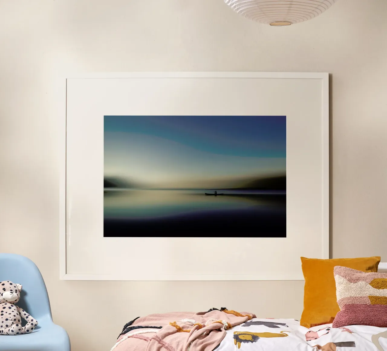 Alone in Somewhere - Cie Shin carta hahnemühle da Pictufy