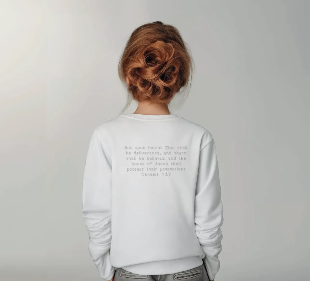 Christian Themed Products kids sweatshirt by Lionandlamb