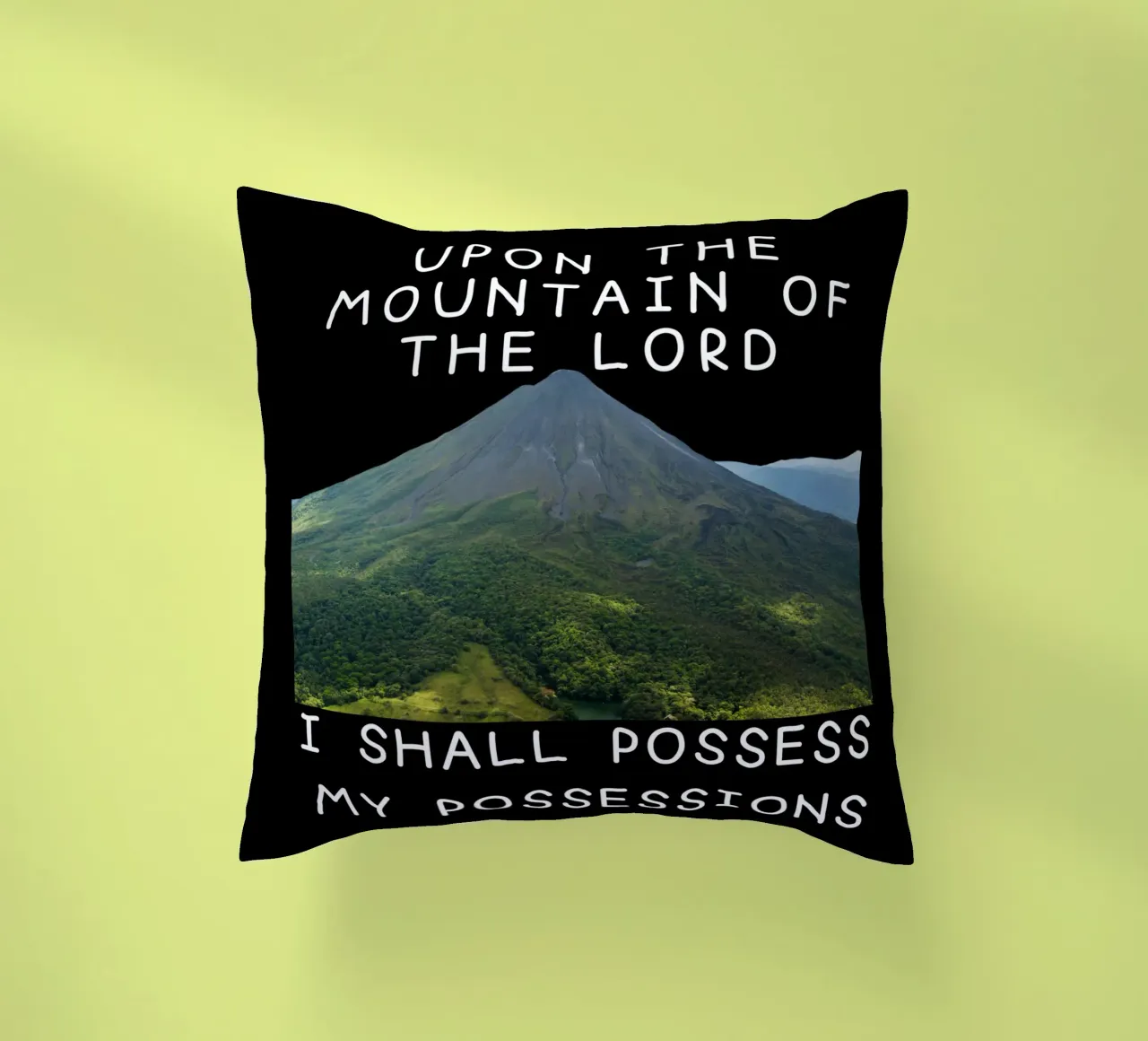 Christian Themed Products decorative cushion by Lionandlamb
