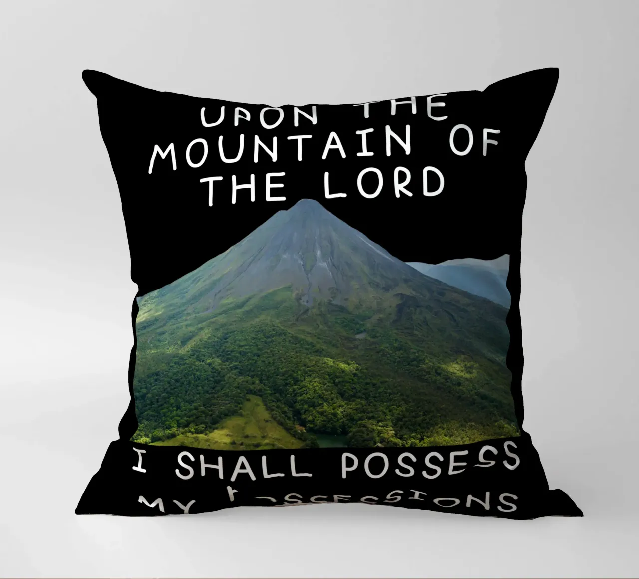 Christian Themed Products decorative cushion by Lionandlamb