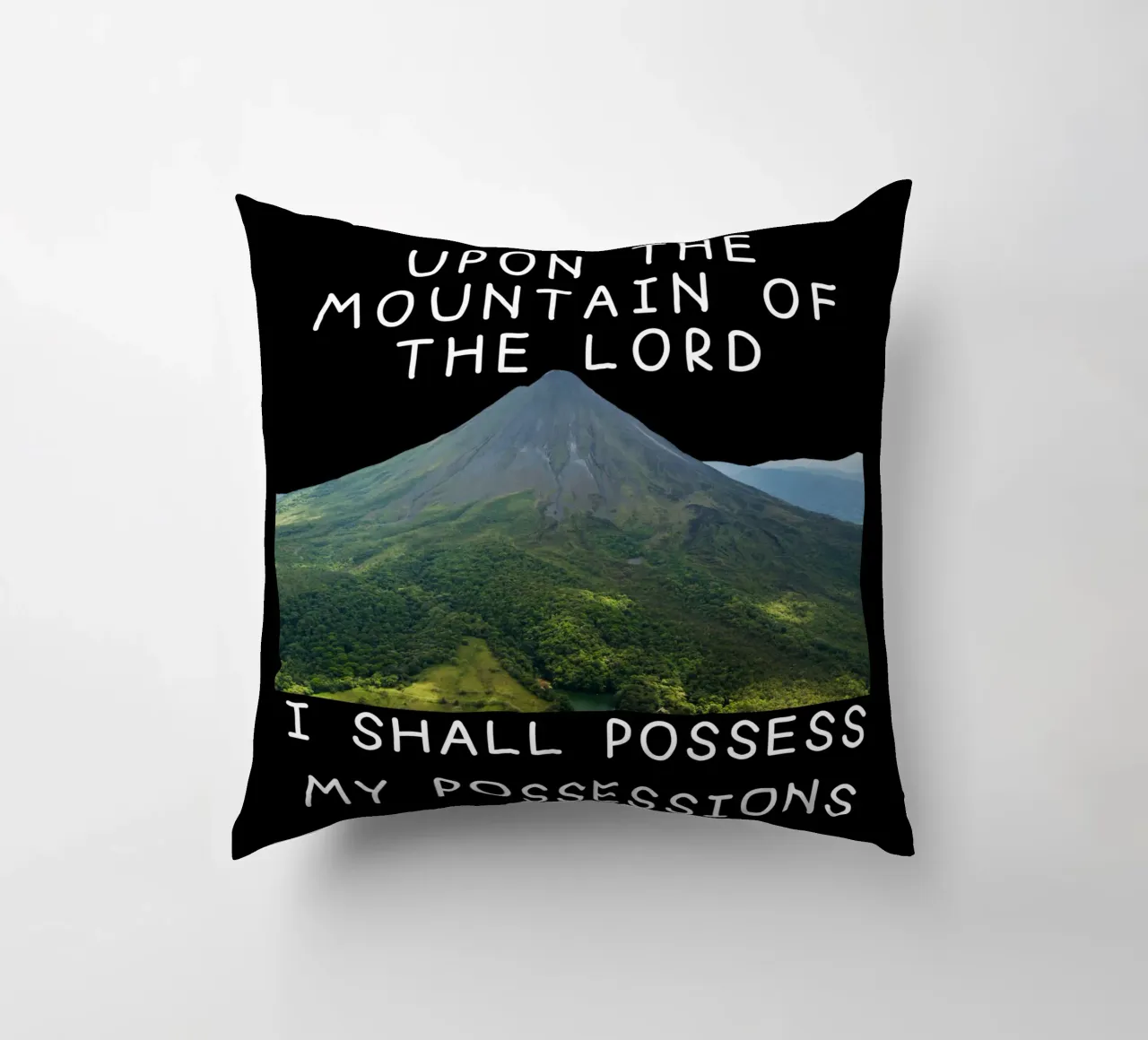 Christian Themed Products decorative cushion by Lionandlamb