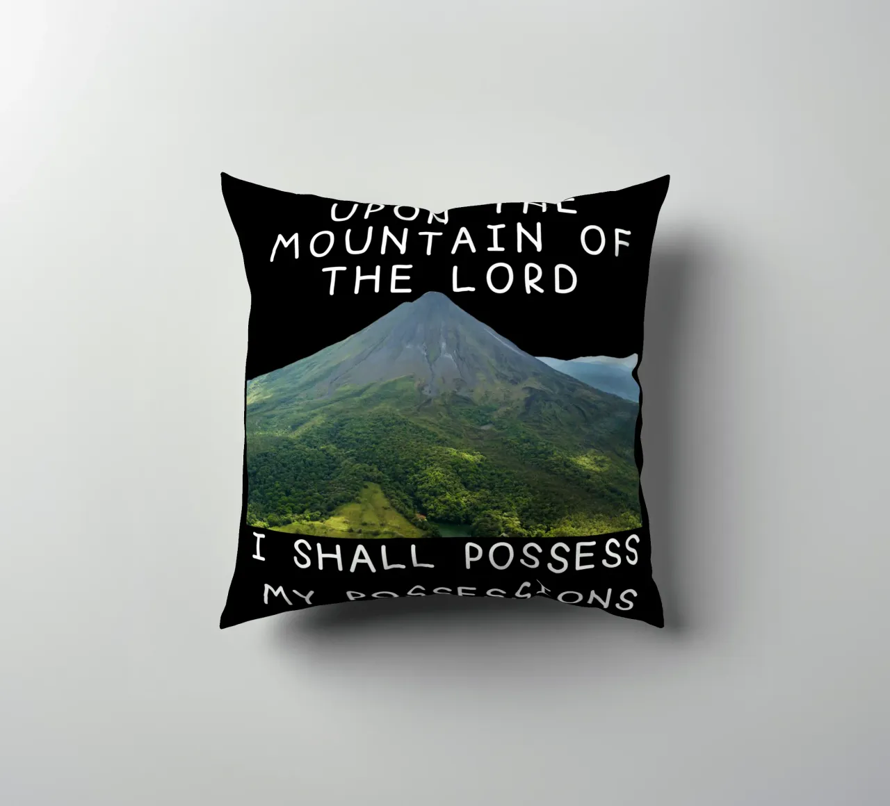Christian Themed Products decorative cushion by Lionandlamb