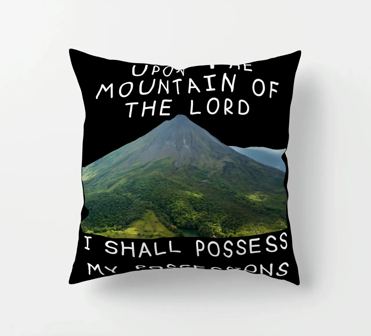 Christian Themed Products decorative cushion by Lionandlamb