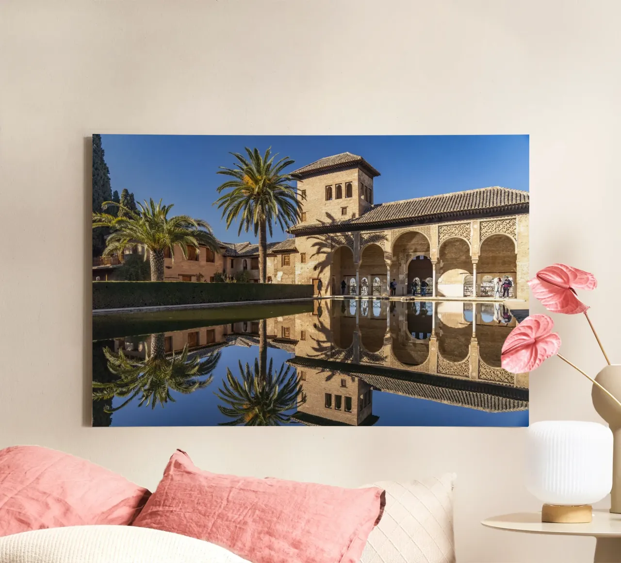 Alhambra in Granada canvas by Reisefotografie - Bilder aus aller Welt