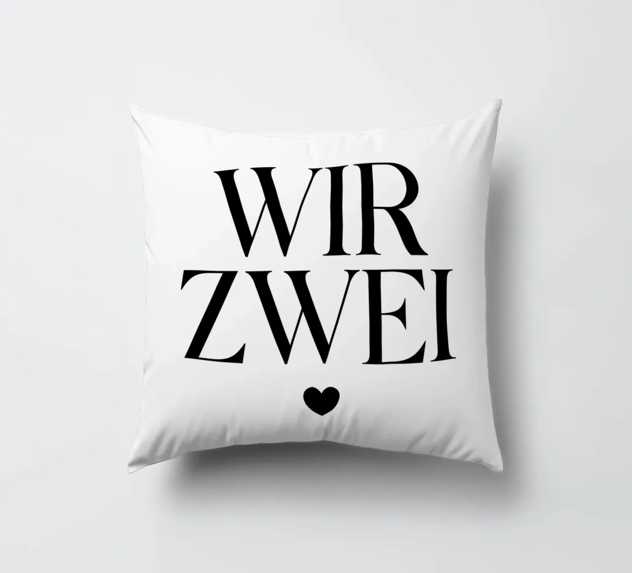 Wir zwei cuscino da BAINAI