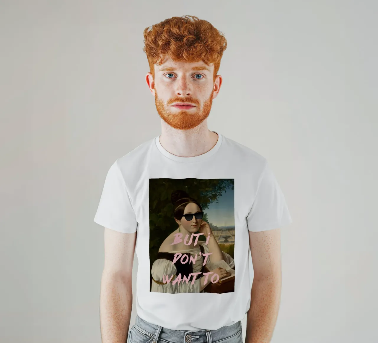 BUT I DON’T WANT TO t-shirt da ramosashop