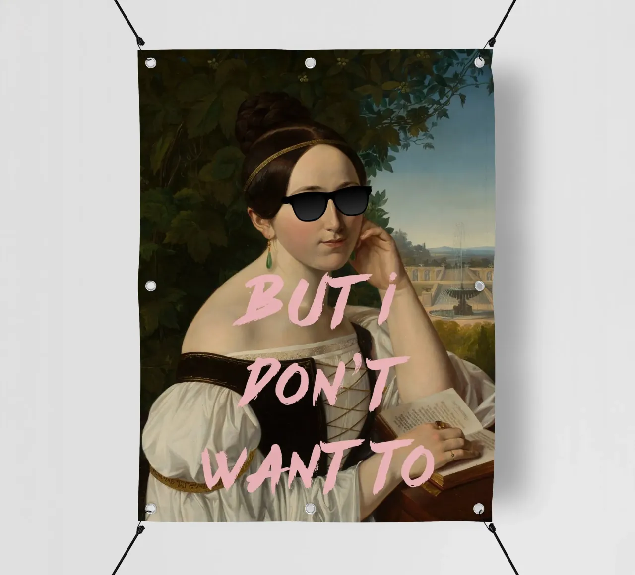 BUT I DON’T WANT TO telo in pvc da ramosashop