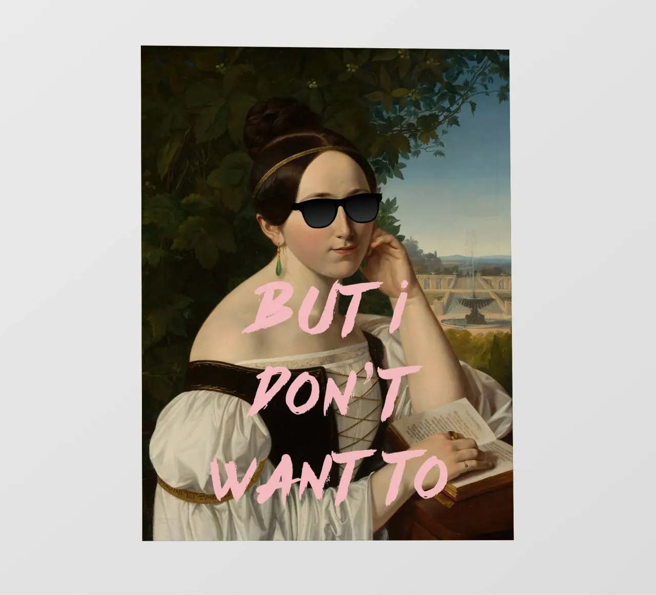 BUT I DON’T WANT TO telo in pvc da ramosashop