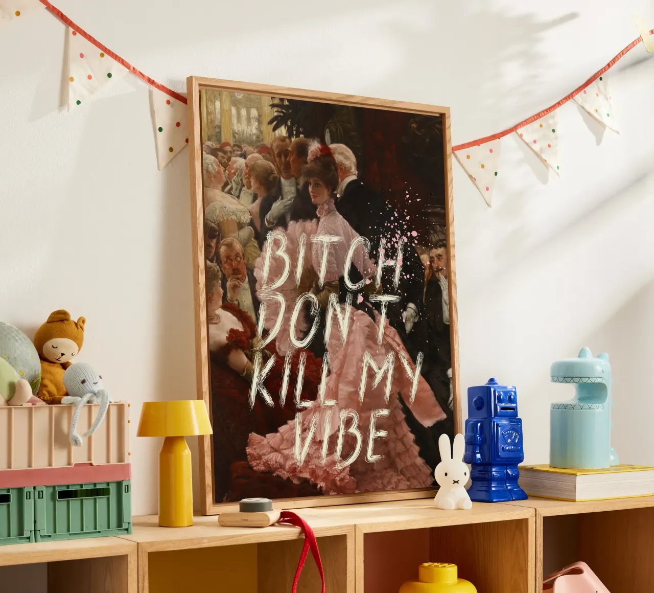 Bitch don't kill my vibe. plexiglass da ramosashop