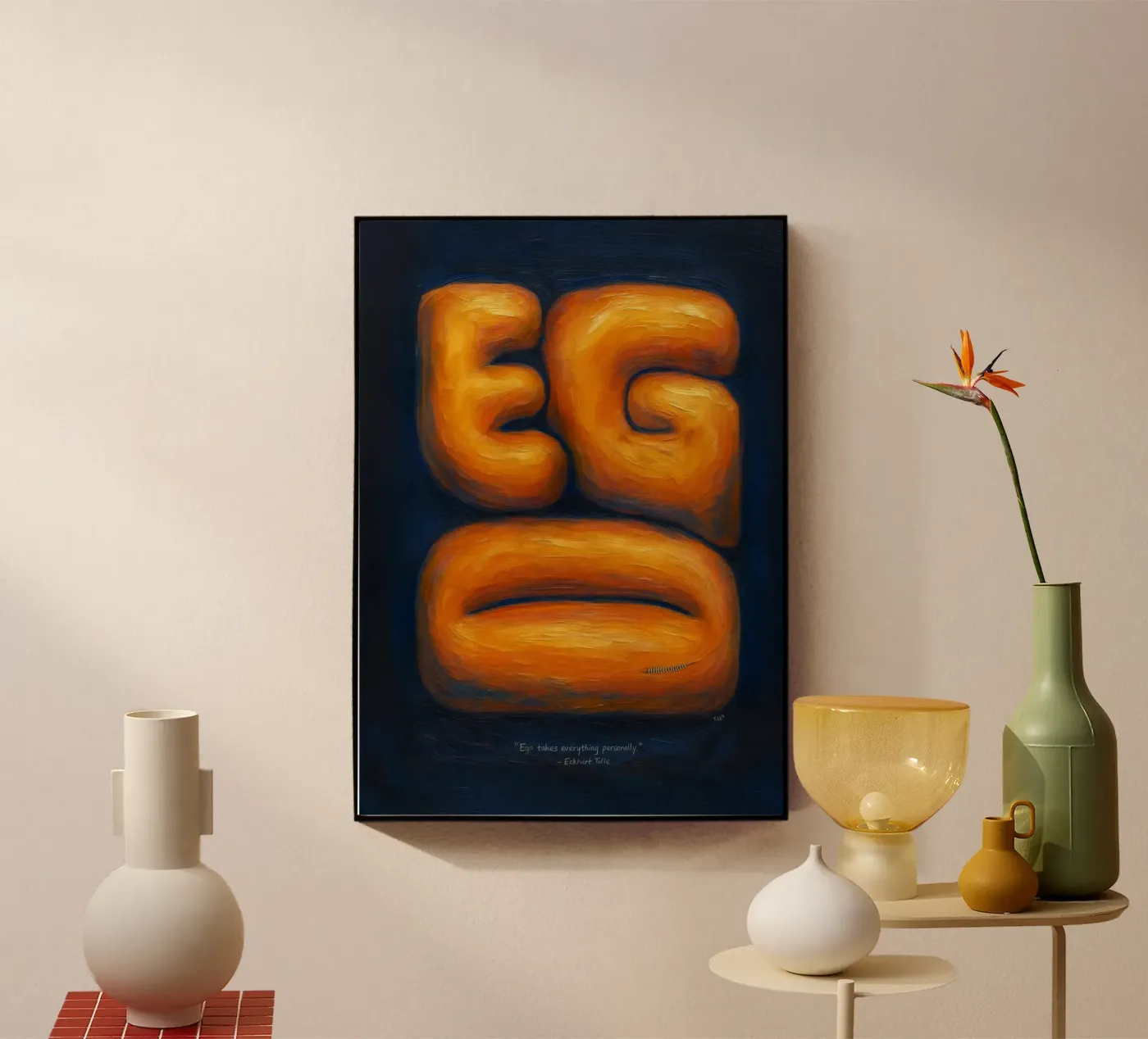 Bruised ego plexiglass da Made by TAKA