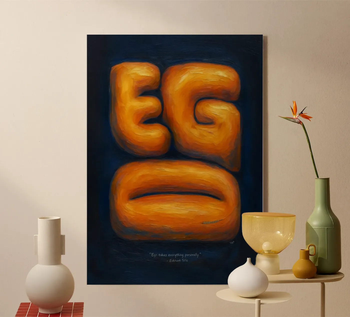 Bruised ego plexiglass da Made by TAKA
