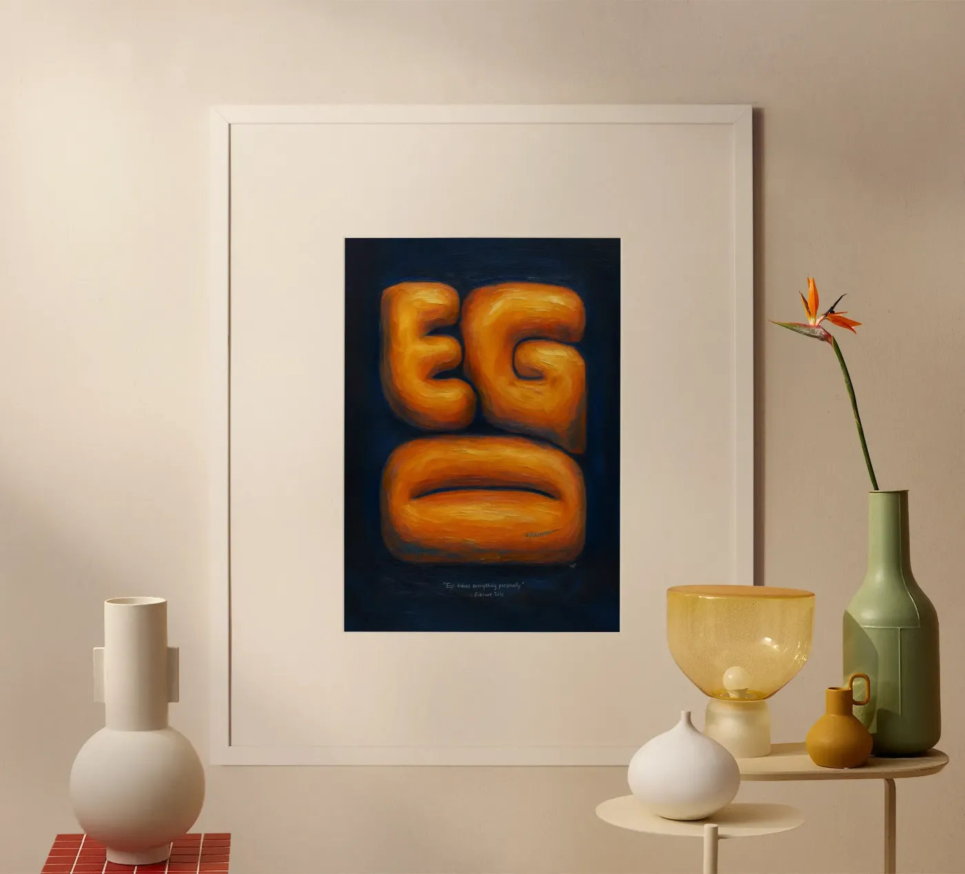 Bruised ego poster da Made by TAKA