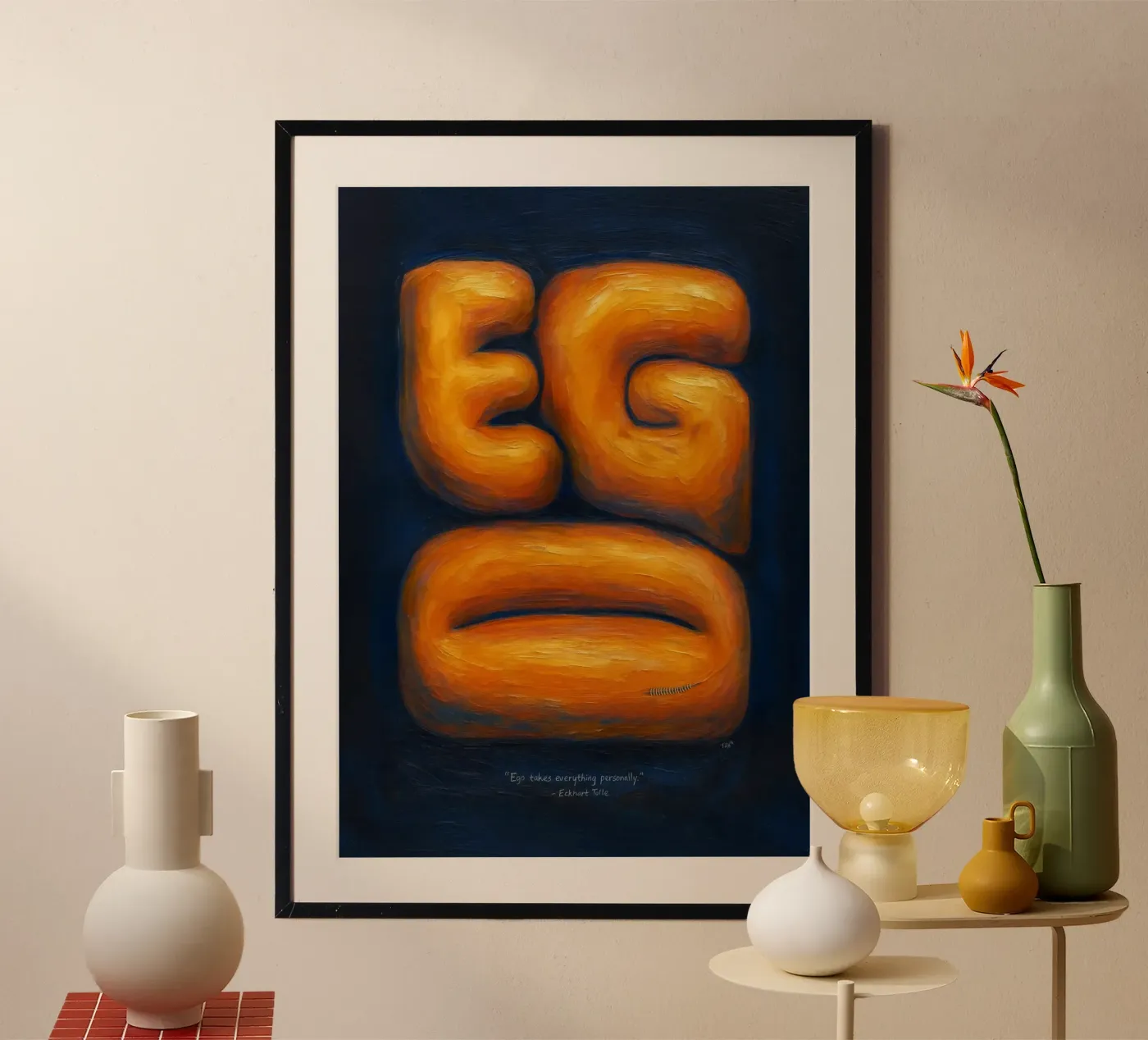 Bruised ego poster da Made by TAKA