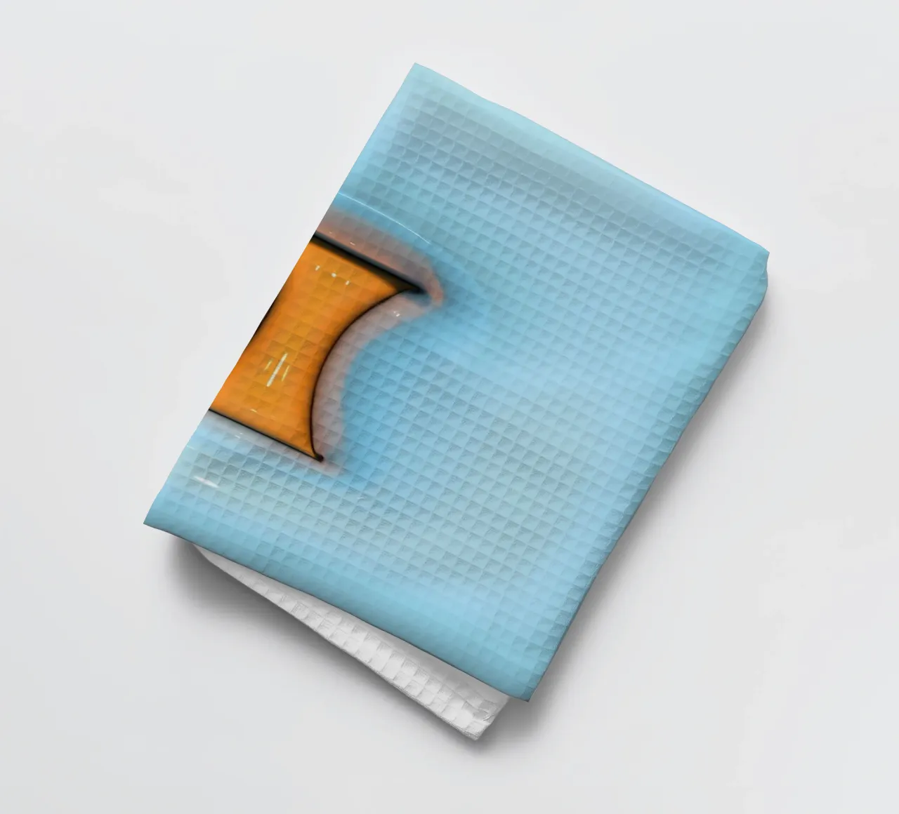 Gonflable Bubblegum Initiales I Bleu torchon de Malou-Studio